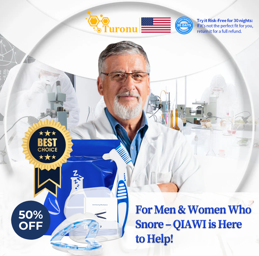 QIAWI™ Adjustable Anti-Snoring Mouthpiece